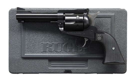 RUGER NEW MODEL 45 COLT BLACKHAWK SA REVOLVER.