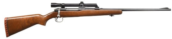 REMINGTON MODEL 721 BOLT ACTION RIFLE WITH SCOPE.