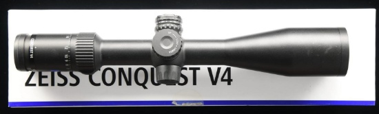 ZEISS CONQUEST V4 6-24X50MM RIFLE SCOPE.