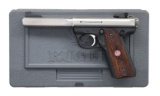 RUGER STAINLESS MK III 22/45 TARGET SEMI-AUTO