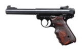 RUGER MK IV TARGET SEMI-AUTO PISTOL.