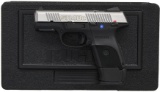 RUGER STAINLESS MODEL SR40c SEMI-AUTO PISTOL.