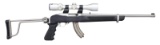 RUGER STAINLESS MODEL 10/22 SEMI-AUTO CARBINE.