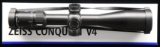 ZEISS CONQUEST V4 6-24X50MM RIFLE SCOPE.