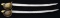 2 US M1860 NAVAL CUTLASSES BY AMES.