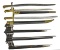 6 AMERICAN CIVIL WAR ERA BAYONETS.