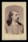 RARE CABINET CARD PORTRAIT OF 