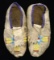 PAIR BEADED NATIVE AMERICAN MOCCASINS.