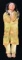SKOOKUM NATIVE AMERICAN INDIAN DOLL.