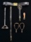 SWORD BELT, SPURS, & CATTLE BRAND.