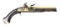 FRENCH NAVAL FLINTLOCK PISTOL.