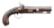 A.W. SPIES RETAILED PERCUSSION PISTOL.