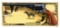 CIMARRON MODEL 1872 OPEN TOP REVOLVER WITH BOX.