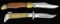 PAIR OF BIG POCKET KNIVES.