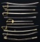 LARGE GROUP OF ANTIQUE EDGED WEAPONS.