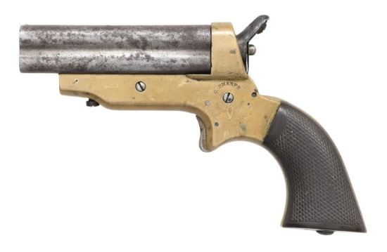 C. SHARPS & CO. MODEL 2A 4 BARREL DERINGER.