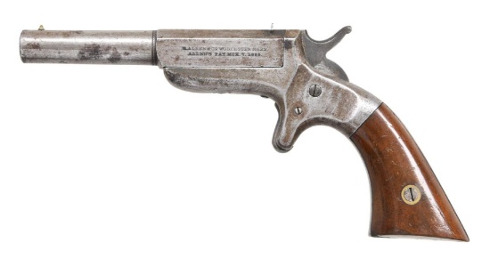 E. ALLEN & CO SINGLE SHOT PISTOL.