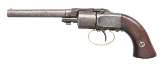 MASS ARMS MAYNARD PRIMED PERCUSSION REVOLVER.