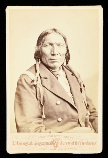 FINE WM. H. JACKSON CABINET CARD PHOTO CHEYENNE