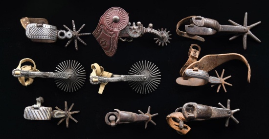 GROUPING OF WESTERN & MEXICAN SPURS.