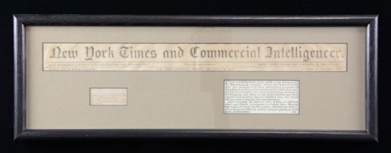 1839 EARLIEST AD FOR COLT REPEATING FIREARMS.