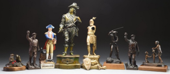 ASSORTED STATUE LOT.