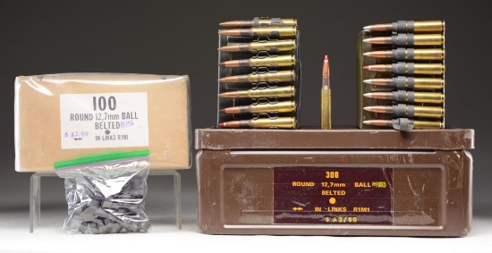 530 RDS. OF LINKED 50 BMG AMMO.