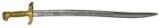 CONFEDERATE BOYLE & GAMBLE SABER BAYONET.