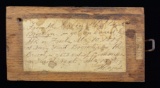 SOUVENIR OF THE CIVIL WAR SHIP USS BROOKLYN.