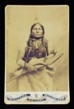 CABINET CARD PHOTO OF CHIEF GALL, LEADER AT LITTLE