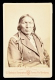 FINE WM. H. JACKSON CABINET CARD PHOTO CHEYENNE
