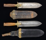 TWO SPRINGFIELD MODEL 1880 ALL PURPOSE KNIVES.