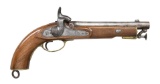 4 ANTIQUE EUROPEAN FLINTLOCK & PERCUSSION PISTOLS.