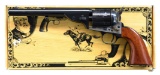 CIMARRON MODEL 1872 OPEN TOP REVOLVER WITH BOX.