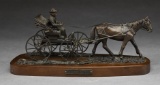PHILLIP KRACZKOWSKI FIGURAL BRONZE DOCTOR.