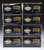 8 BOXES (400 RDS.) ARMSCOR 22 TCM 40 GR. JACKETED