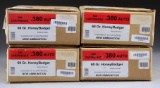 4 SEALED CASES (2,000 RDS.) BLACK HILLS 380 ACP