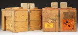 2 SEALED CRATES & 4 BOXES (4,100 RDS) FINNISH