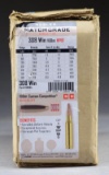 1 CASE (200 RDS.) NOSLER MATCH GRADE 308 WIN 168
