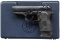 BERETTA 8045F MINI COUGAR SEMI AUTO PISTOL.