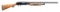 MOSSBERG MODEL 500C PUMP ACTION SHOTGUN.