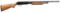 MOSSBERG MODEL 500E PUMP ACTION SHOTGUN.