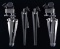 4 HAWKE SPORT OPTICS TABLE TOP TRIPODS.