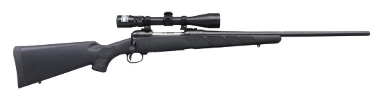 SAVAGE MODEL 111 BOLT ACTION RIFLE WITH SCOPE.