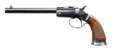 J. STEVENS OFFHAND NO 35 SINGLE SHOT PISTOL.