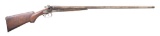 BELGIAN W.H. HAMILTON SXS HAMMER SHOTGUN.