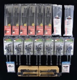 MIXED LOT OF BIPODS & RELATED ITEMS.