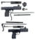 LOT OF 2 STEYR MPI-69 SUBMACHINE GUN PARTS