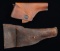 2 USN HOLSTERS FOR 1911 PISTOL AND S&W REVOLVER