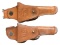 2 ROCK ISLAND ARSENAL MODEL 1912 SWIVEL HOLSTERS